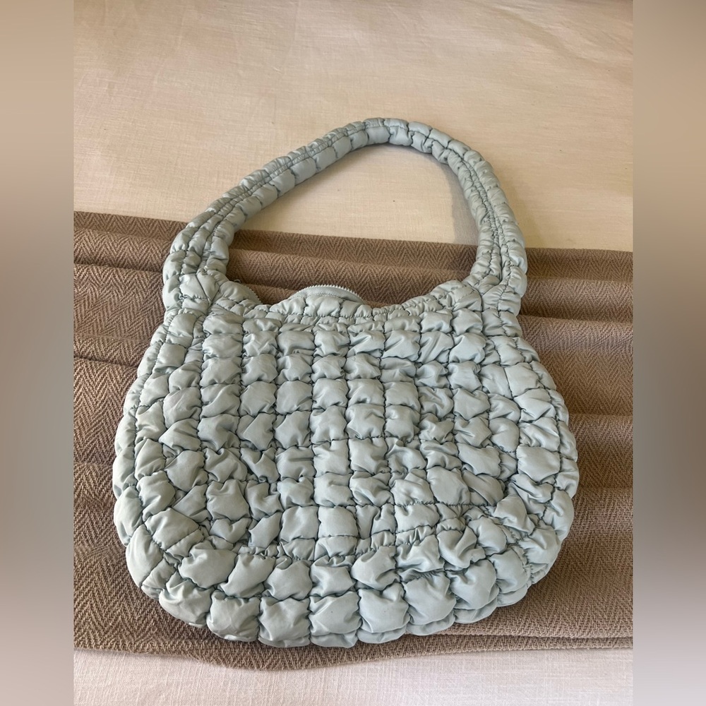 Forever 21 bubble plush purse color baby blue - Picture 8 of 8